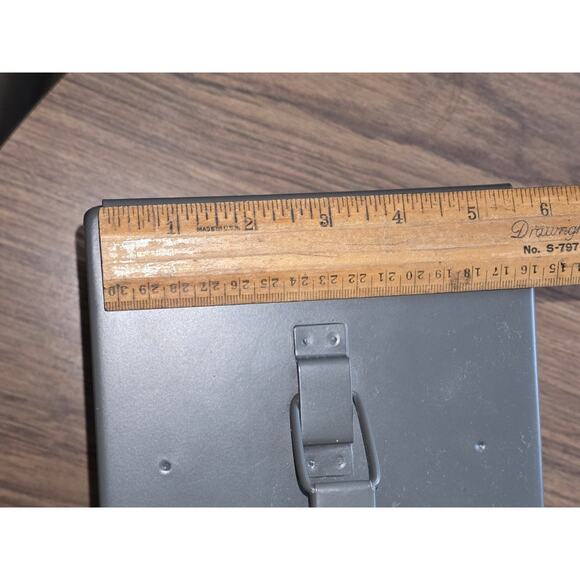 50 Cal Metal Ammo Can‎ Engraved W/ American Flag Shotgun Rifle Gun Ammo Storage - Picture 3 of 7